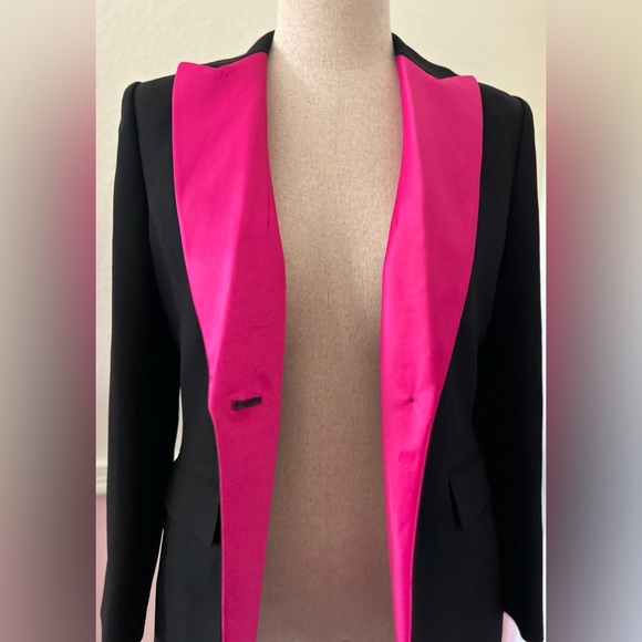 Glam tuxedo💄💄 blazer size 14 - Picture 10 of 11